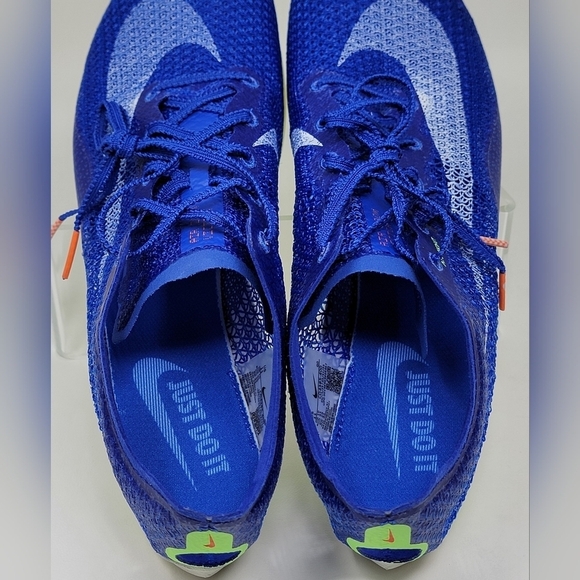 Nike Air Zoom Victory Racer Blue Track & Field Spikes Men Sz 11.5 CD4385-400 New - Picture 10 of 11